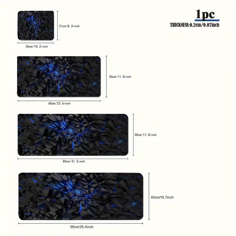 Mousepad - Futurista azul