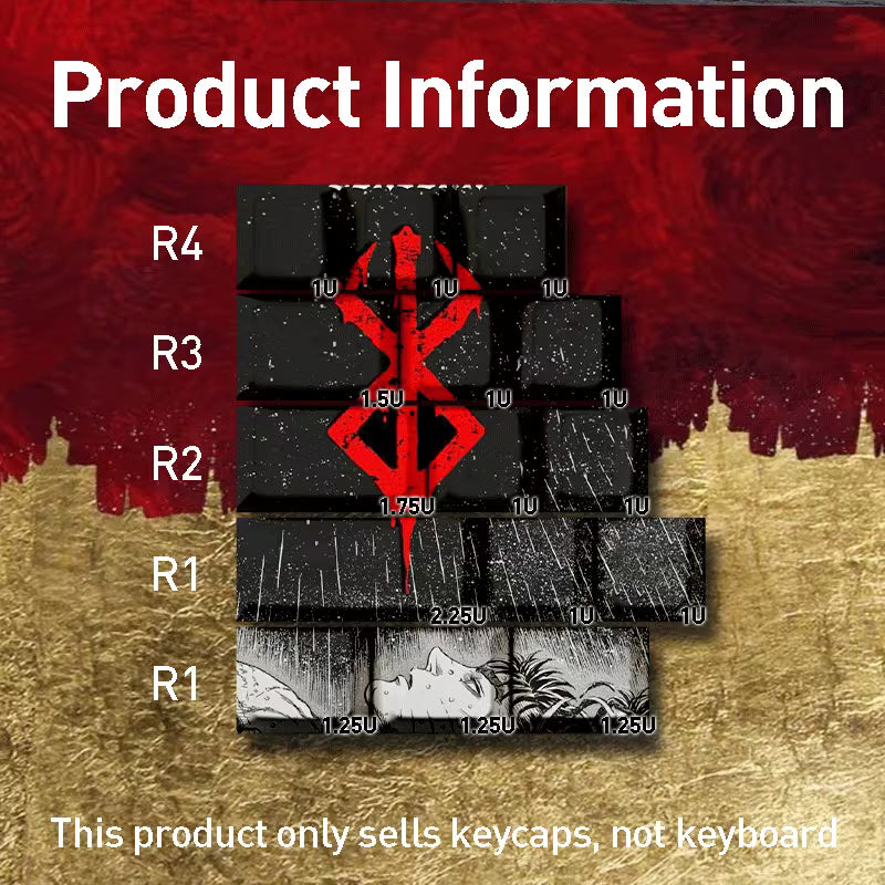 Teclas con diseño - Beserk