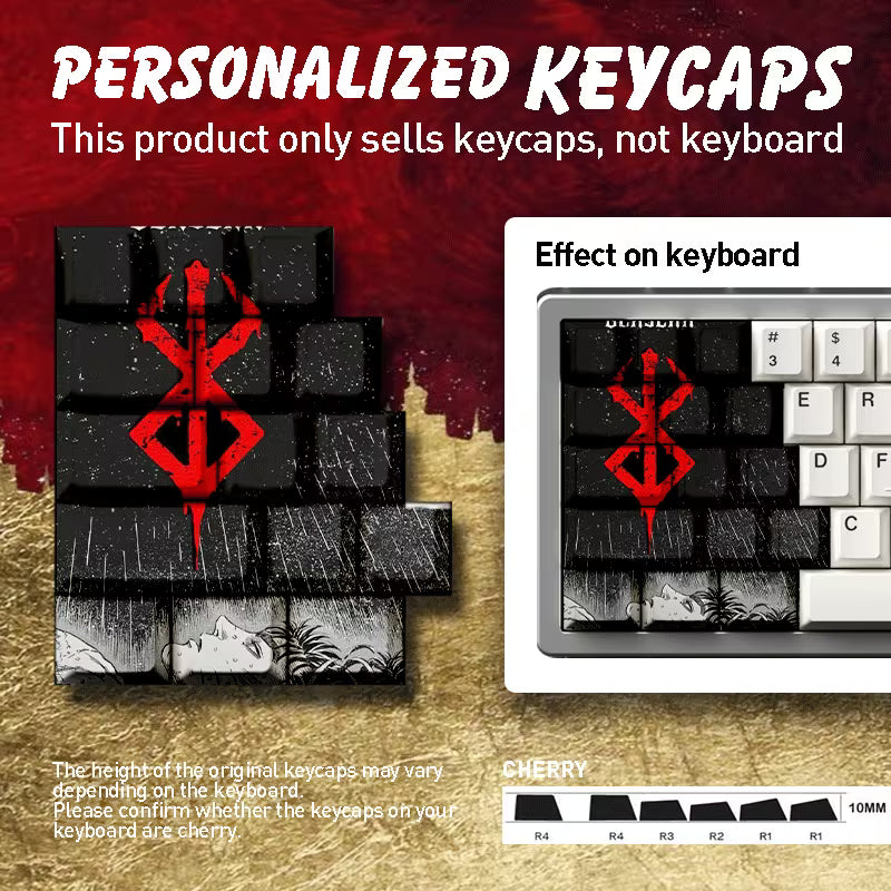 Teclas con diseño - Beserk